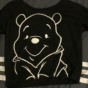 Black Winnie the Pooh sweatshirt size XS